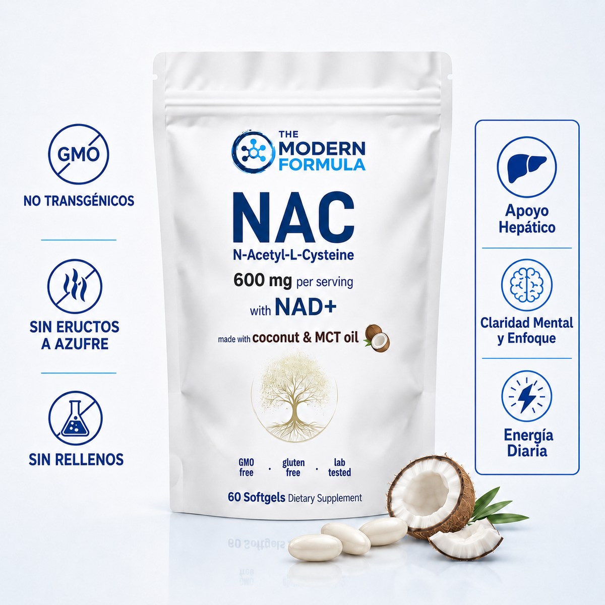 NAC600 y Complejo NAD+