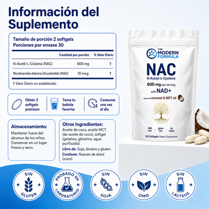 NAC600 y Complejo NAD+